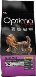 Optimanova Adult Mini 2kg Dry Food Grain Free for Adult Dogs of Small Breeds with Chicken and Rice