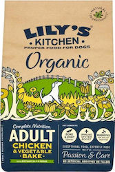 Lily's Kitchen Organic Chicken & Vegetable 7kg Dry Food for Adult Dogs with Vegetables