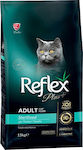 Reflex Plus Adult Sterilised Ξηρά Τροφή για Ενήλικες Στειρωμένες Γάτες με Κοτόπουλο 15kg