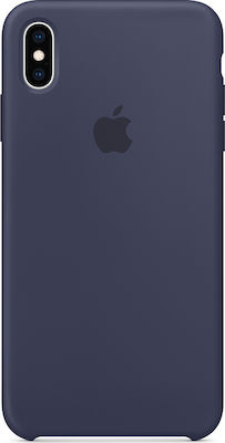 Apple Silicone Case Midnight Blue (iPhone XS Max)