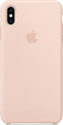 Apple Silicone Case Umschlag Rückseite Silikon Rosa (iPhone XS Max) MTFD2ZM/A