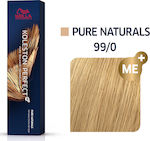 Wella Koleston Perfect Me+ Pure Naturals Vopsea de Păr 99/0 Blond foarte deschis 60ml