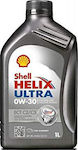 Shell Λάδι Αυτοκινήτου Helix Ultra ECT 0W-30 C2/C3 για κινητήρες Diesel 1lt