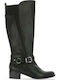 Parex Anatomic Riding Boots with Zipper Black