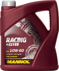 Mannol Συνθετικό Λάδι Αυτοκινήτου Racing+Ester 10W-60 4lt