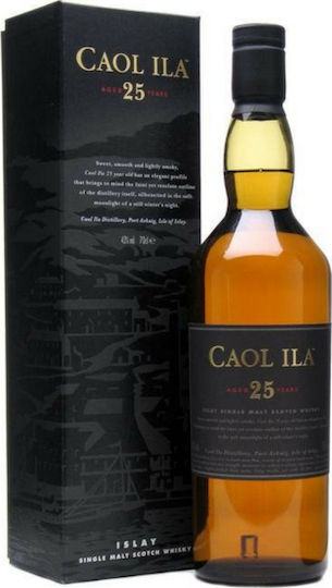 25 Whisky Single Malt Ουίσκι 25 Ετών Σκωτίας σε Κουτί 43% 700ml