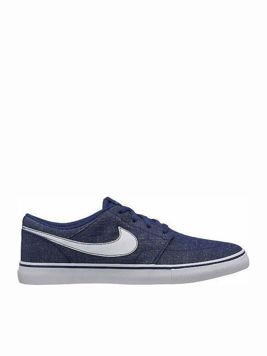 Nike SB Solar Portmore II Canvas Men s Sneakers Blue 880269 400