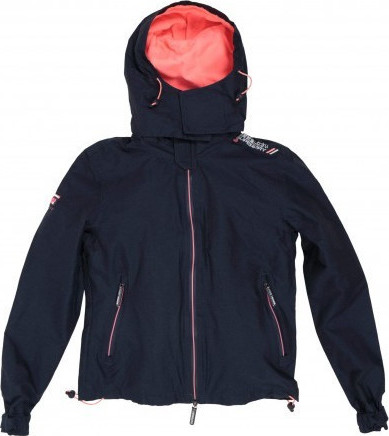 Giacca A Vento Superdry Cliff Hiker Uomo &ndash; Nera, Tecnica, Taglio Regolare, Spedizione Internazionale