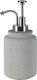 Dimitracas Cement Tabletop Ceramic Dispenser Gray