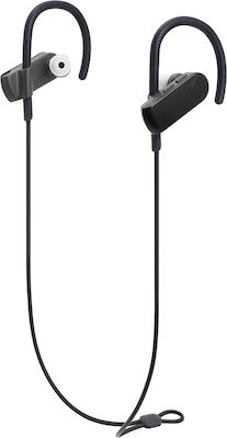 Audio Technica ATH-SPORT70BT In-ear Bluetooth Handsfree Căști cu rezistență la transpirație Negră