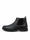 Pepe Jeans Hubert Leather Black Chelsea Boots