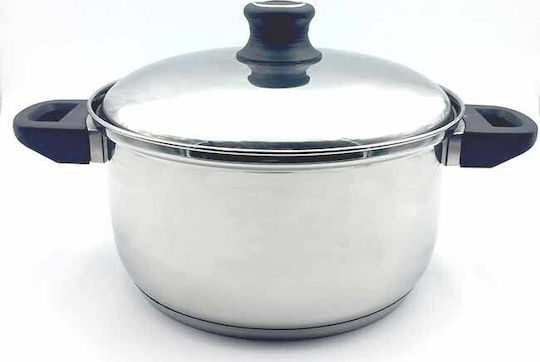 Homestyle Βαθιά Ανοξείδωτη Κατσαρόλα 2.7lt / 22cm