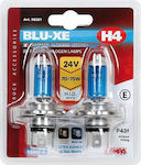 Lampa Lamps Car Blu-Xe H4 Halogen 4500K Natural White 24V 75W 2pcs