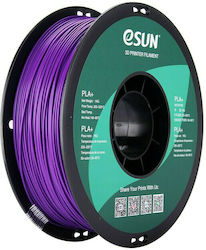 Esun PLA+ 3D Printer Filament 1.75mm Purple 1kg