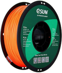 Esun PLA+ 3D Printer Filament 1.75mm Orange 1kg