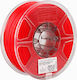 Esun PETG 3D Printer Filament 1.75mm Solid Red 1kg