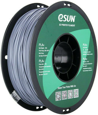 Esun PLA+ Filament pentru imprimante 3D 1.75mm Gri 1kg