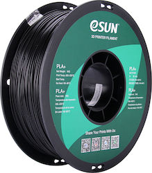 Esun PLA+ 3D Printer Filament 1.75mm Μαύρο 1kg