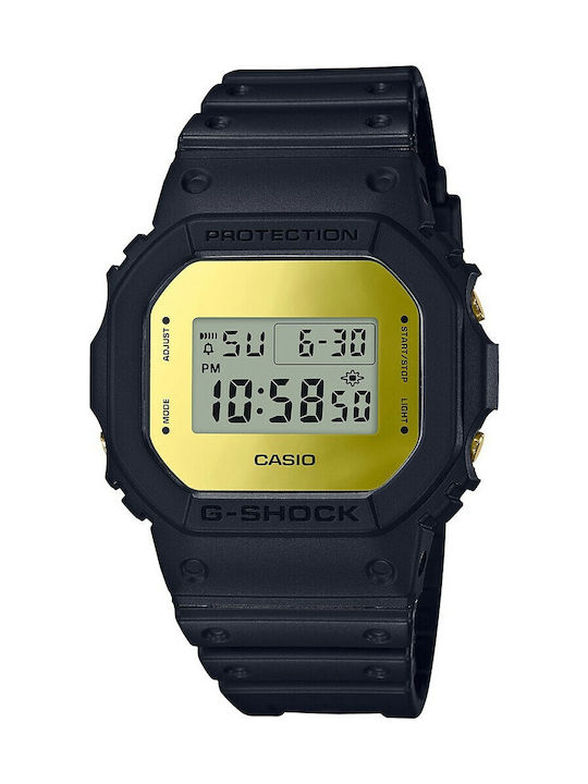 Casio G-Shock Ceas Digital Barbatesc 42.8mm Baterie cu Cureaua Neagră din Cauciuc