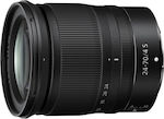 Nikon Full Frame Φωτογραφικός Φακός Nikkor Z 24-70mm f/4 S Standard Zoom για Nikon Z Mount Black