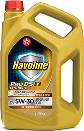 Texaco Havoline ProDS V Λάδι Αυτοκινήτου 5W-30 4lt