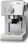 Gaggia Viva Prestige Μηχανή Espresso 1025W Πίεσης 15bar Ασημί