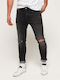 Travis Men's Jeans Pants in Skinny Fit Anthracite