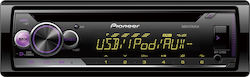 Pioneer Ηχοσύστημα Αυτοκινήτου Universal 1DIN (USB/AUX) με Αποσπώμενη Πρόσοψη