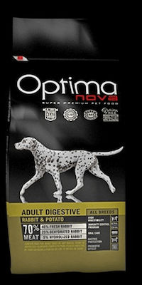 Optimanova Adult Digestive 2kg Hrană Uscată fără Cereale pentru Câini Adulți cu Cartofi