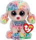 TY Plush Beanie Boos Rainbow Poodle XL for 3+ Years 70 cm