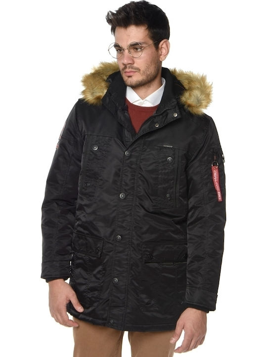 Winter Jacket Parka Black