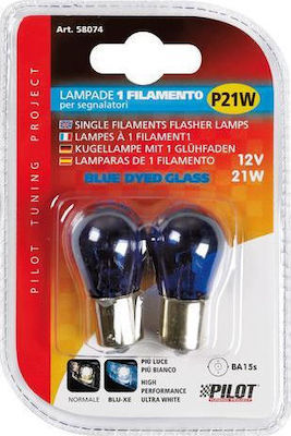 Lampa Lămpi Autoturismului P21W 12V 21W 2buc