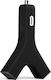 Tylt Y-Charge 4.8A Black Car Charger 4.8A Fast Charging with Ports 2xUSB-A