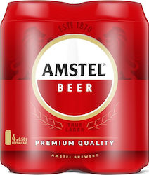 Amstel Бледа бира Кутия 4x500мл