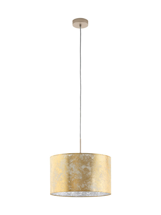 Eglo VISERBELLA Pendant Light Single-Light for Socket E27 Gold