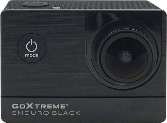 EasyPix GoXtreme Enduro Action Camera 4K Ultra HD Υποβρύχια (με Θήκη) με Οθόνη 2" και Wi-Fi Μαύρη