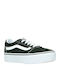 Vans Ward Γυναικεία Flatforms Sneakers Μαύρα