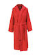 Dimcol 3010 Hooded Bathrobe Κόκκινο 420gr/m²