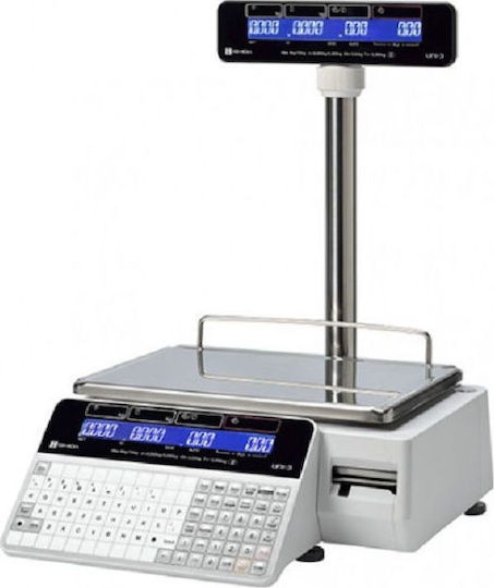 Ishida UNI 3 L1 Electronic Commercial Retail Scale with Beam and Printer 30kg/10gr