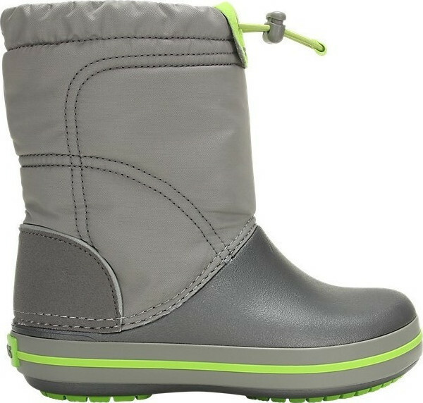 Crocs Kids Wellies Crocband Lodgepoint with Internal Lining Gray