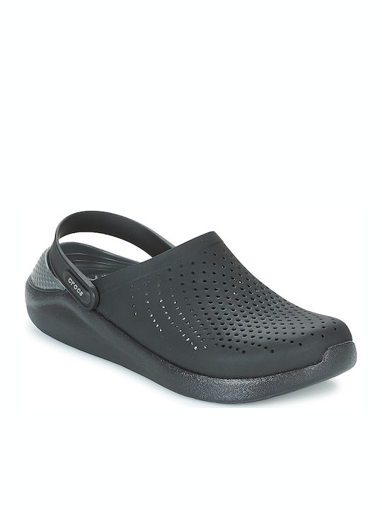 Crocs Literide Ανδρικά Παπούτσια Θαλάσσης Μαύρα