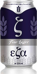 ΕΖΑ "ζ" Fine Lager Κουτί 330ml ΕΖΑ "ζ" Fine Lager Κουτί 330ml