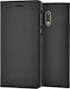 Nokia Slim Flip Cover Book Piele artificială Negru (Nokia 5.1)