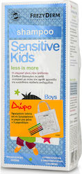 Frezyderm Kids' Shampoo Sensitive Kids Shampoo Boys 200ml & Υφασμάτινη Τσά in Foam Form 200ml