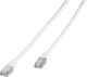 Vivanco F/UTP Кат.6 (Gigabit) Мрежов Кабел Ethernet 3м Бял