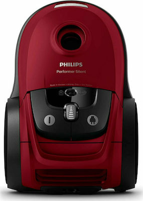 Philips FC8781/09 Ηλεκτρική Σκούπα 750W με Σακούλα 4lt Μπορντό