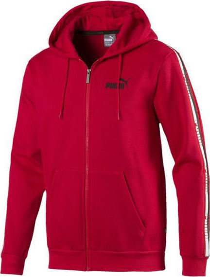 puma tape full zip hoodie
