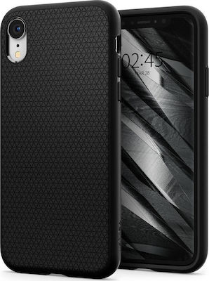 Spigen Liquid Air Silicone Back Cover Durable Black (iPhone XR)