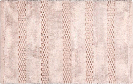 Guy Laroche Bath Mat Cotton Rocco 1127091218031 Old Pink 55x95cm