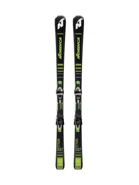 Nordica Doberman Spitfire TI FTD Ανδρικά Πέδιλα Σκι σε Μαύρο Χρώμα με Δέστρες Marker TPX 12 Nordica Doberman Spitfire TI FTD Ανδρικά Πέδιλα Σκι σε Μαύρο Χρώμα με Δέστρες Marker TPX 12